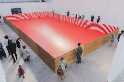DANIEL BUREN - 'Autour du retour d'un détour'