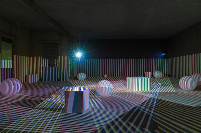 Carlos Cruz-Diez - Environnement Chromointerférent