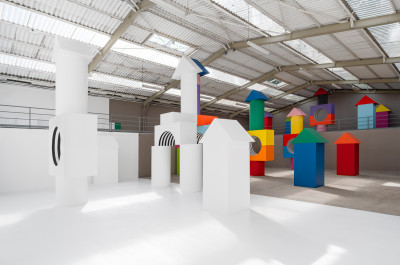 DANIEL BUREN - 'Comme un jeu d'enfant, travail <i>in situ</i>, 2014/2026'