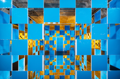 Daniel Buren - Aux Beaux Carrés : travaux <i>in situ</i> - Act I
