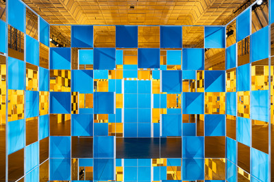 Daniel Buren - Aux Beaux Carrés : travaux <i>in situ</i> - Act I
