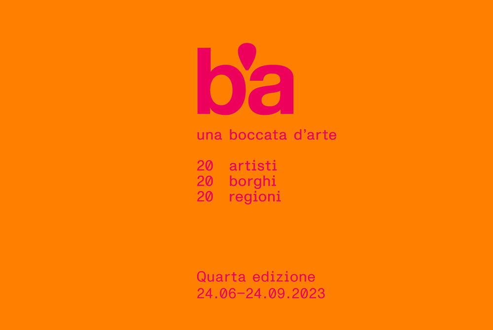  - Una Boccata d’Arte 2023 - 20 artisti 20 borghi 20 regioni
