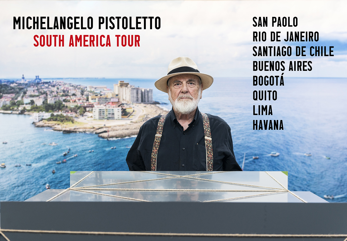 Michelangelo Pistoletto - SOUTH AMERICA TOUR