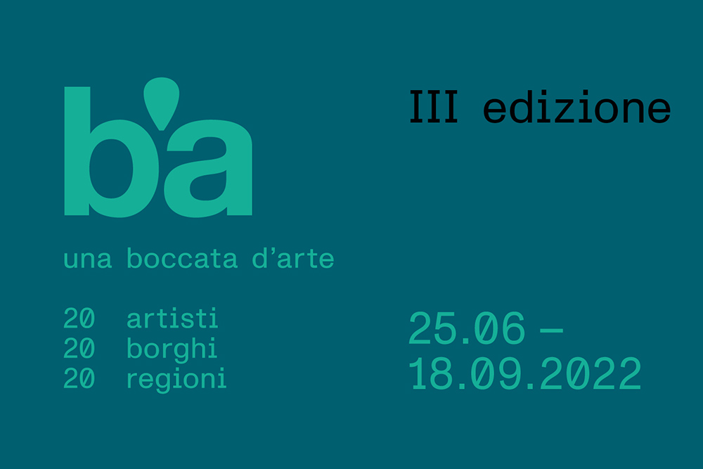 - Una Boccata d’Arte 2022 - 20 artisti 20 borghi 20 regioni