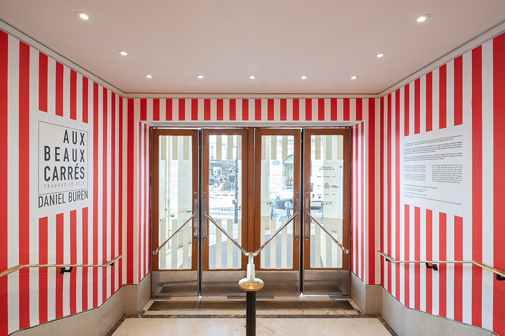 Daniel Buren - Aux Beaux Carrés : travaux <i>in situ</i> - Act II