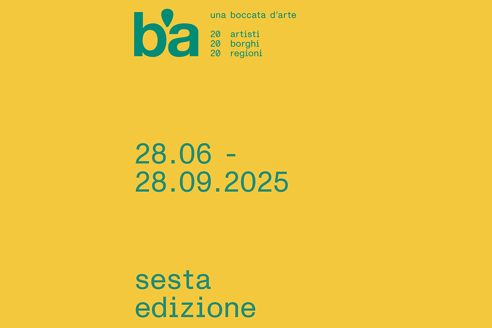  - Una Boccata d’Arte 2025 - 20 artisti 20 borghi 20 regioni