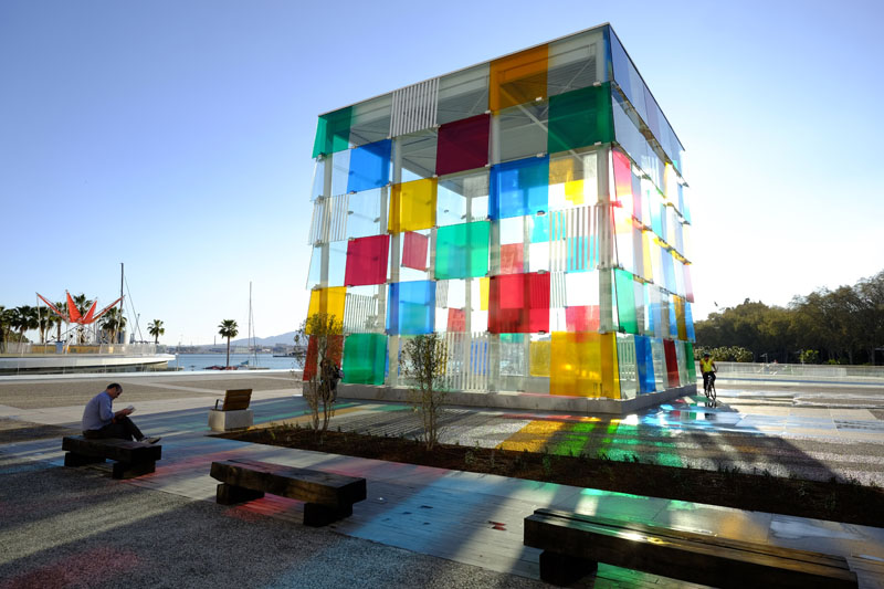 DANIEL BUREN 'Proyecciones / Retroproyecciones. Trabajos in situ. 2017'