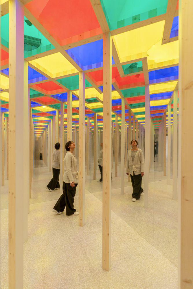 DANIEL BUREN AND MILES GREENBERG
