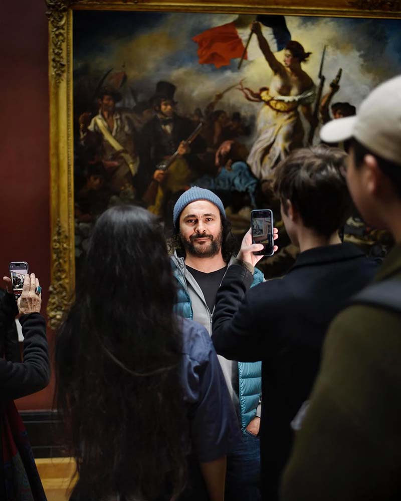 Leçons d’artiste - KADER ATTIA at Louvre
