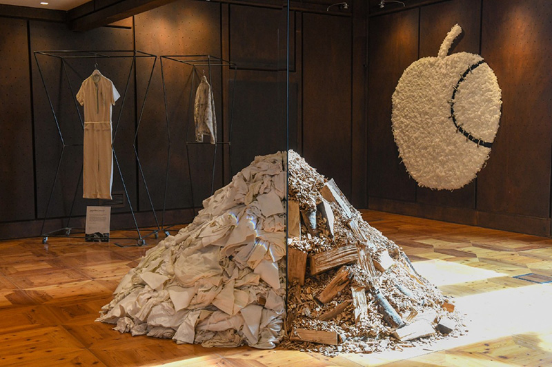 MICHELANGELO PISTOLETTO and CITTADELLARTE 'Glacial threads. Dalle foreste ai tessuti del futuro'