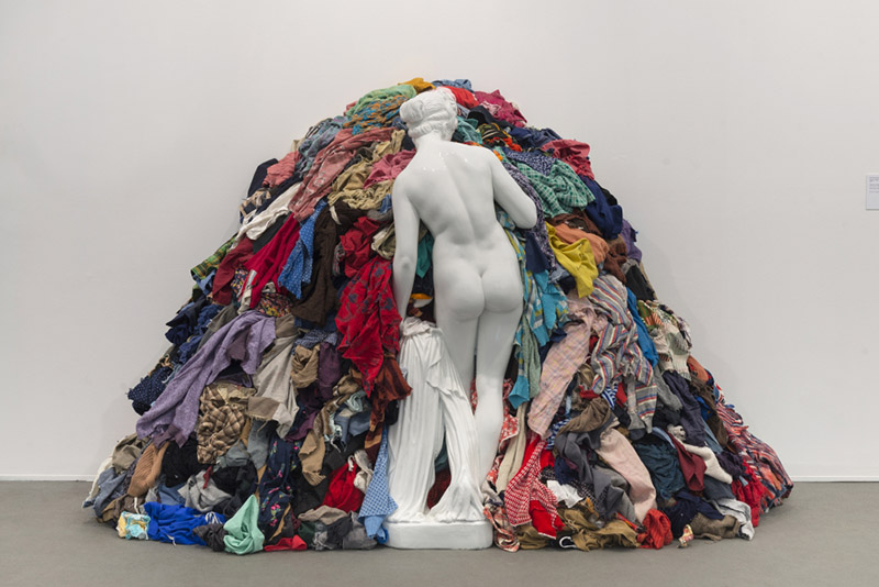 MICHELANGELO PISTOLETTO 'ONE AND ONE EQUAL TO THREE'