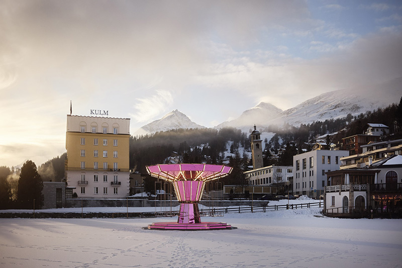 CARSTEN HÖLLER 'Pink Mirror Carousel'